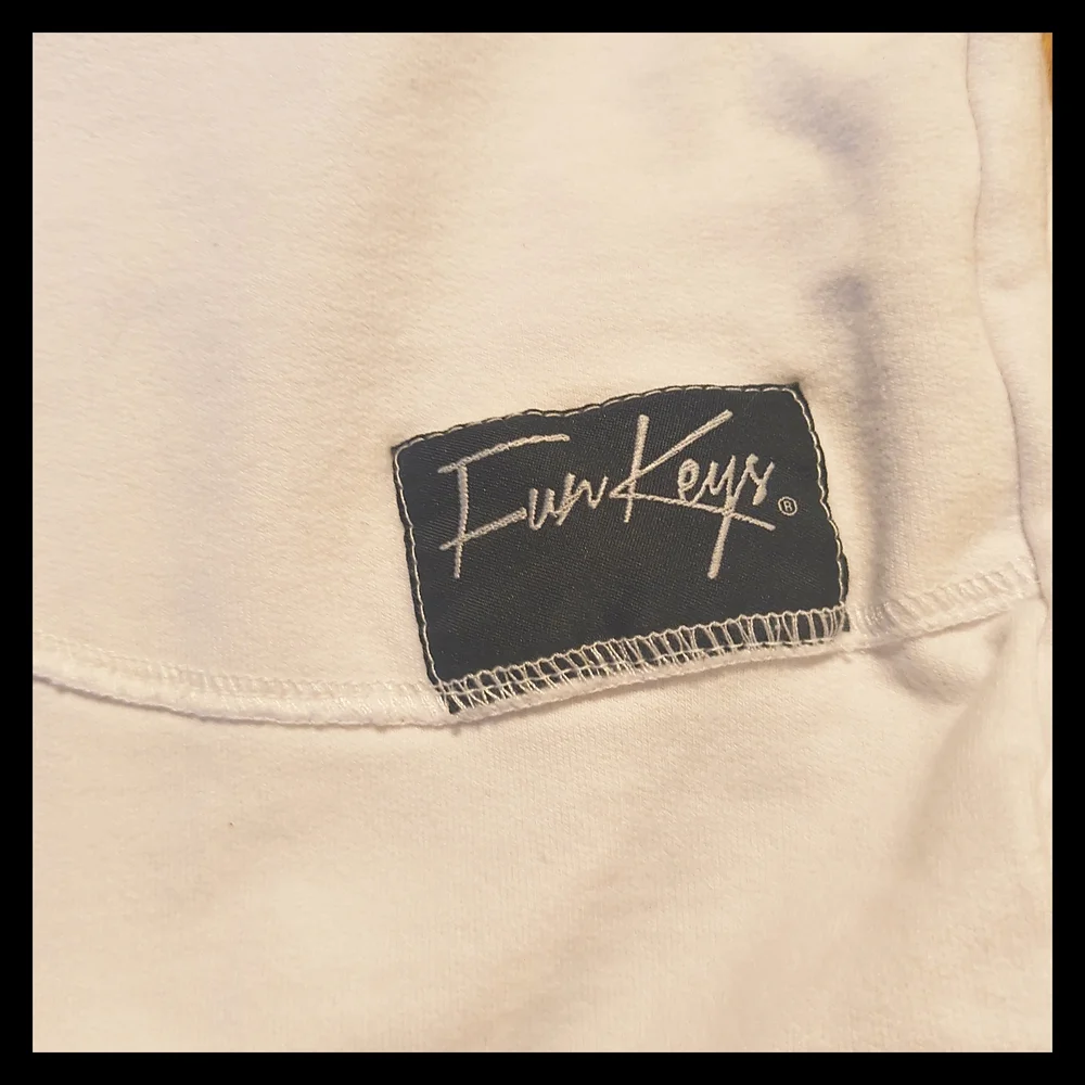 🧘🏼🕉 White Cotton Harem Jogger Drop Crotch Pants with Deep Pockets - Picture 6 of 6